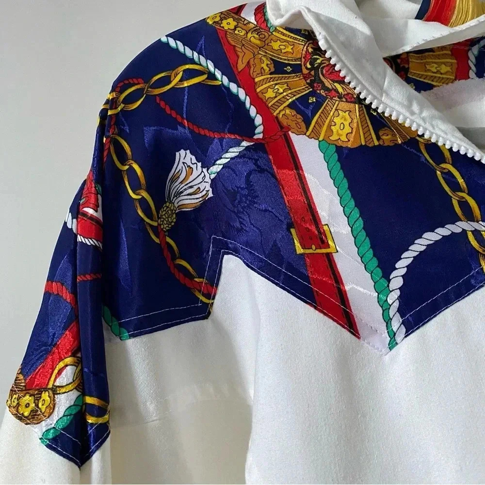 Vintage Otello Pelle Windbreaker Jacket - Picture 2 of 5